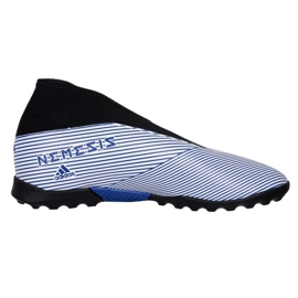 Buty piłkarskie adidas Nemeziz 19.3 Ll Tf Jr EH0017 białe białe 1