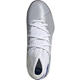 Buty piłkarskie adidas Nemeziz 19.3 Tf Jr EG7235 wielokolorowe białe 1