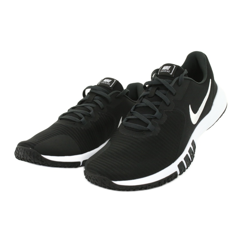 Buty Nike Flex Control 4 M CD0197-002 białe czarne 3