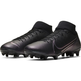 Buty piłkarskie Nike Mercurial Superfly 7 Academy FG/MG M AT7946-010 czarne czarne 4