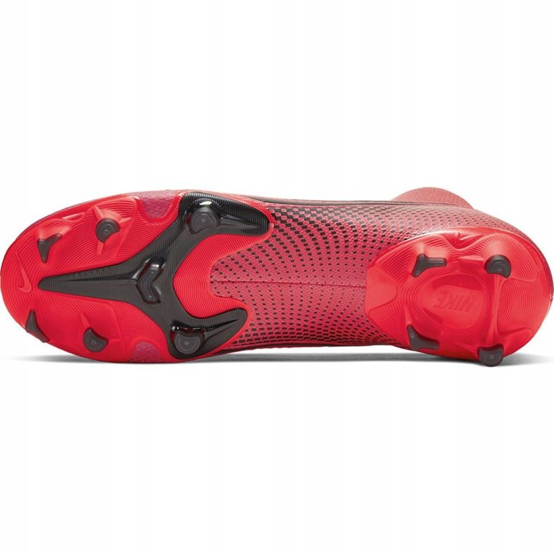 Buty piłkarskie Nike Mercurial Superfly 7 Academy FG/MG M AT7946 606 granatowe czerwone 2