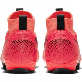 Buty piłkarskie Nike Mercurial Superfly 7 Academy FG/MG Jr AT8120-606 czerwone czerwone 4
