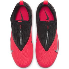 Buty piłkarskie Nike Phantom Vsn 2 Academy Df FG/MG Jr CD4059-606 wielokolorowe czerwone 1
