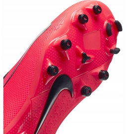 Buty piłkarskie Nike Phantom Vsn 2 Academy Df FG/MG Jr CD4059-606 czerwone wielokolorowe 7