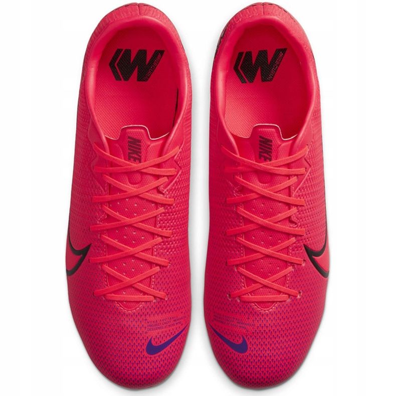 Buty piłkarskie Nike Mercurial Vapor 13 Academy FG/MG M AT5269-606 czerwone czerwone 1