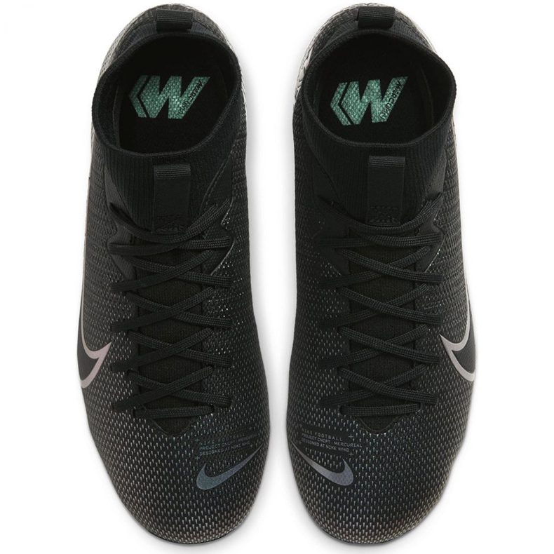 Buty piłkarskie Nike Mercurial Superfly 7 Academy FG/MG Jr AT8120-010 czarne czarne 1
