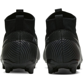 Buty piłkarskie Nike Mercurial Superfly 7 Academy FG/MG Jr AT8120-010 czarne czarne 4