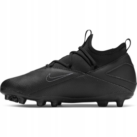 Buty piłkarskie Nike Phantom Vsn 2 Club Df FG/MG Jr CD4061-010 czarne czarne 2