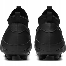 Buty piłkarskie Nike Phantom Vsn 2 Club Df FG/MG Jr CD4061-010 czarne czarne 4
