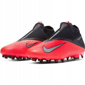 Buty piłkarskie Nike Phantom Vsn 2 Pro Df Fg M CD4162-606 czerwone czerwone 3