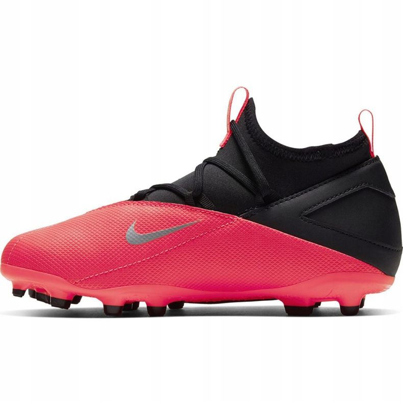 Buty piłkarskie Nike Phantom Vsn 2 Club Df FG/MG Jr CD4061-606 czerwone czerwone 2