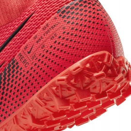 Buty piłkarskie Nike Mercurial Superfly 7 Academy Tf Jr AT8143-606 czerwone czerwone 6