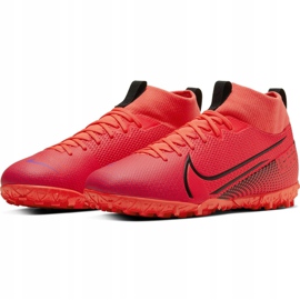 Buty piłkarskie Nike Mercurial Superfly 7 Academy Tf M AT7978-606 czerwone czerwone 3