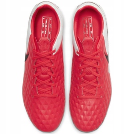 Buty piłkarskie Nike Tiempo Legend 8 Pro Fg M AT6133-606 czerwone pomarańcze i czerwienie 1
