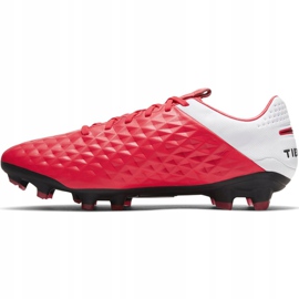 Buty piłkarskie Nike Tiempo Legend 8 Pro Fg M AT6133-606 czerwone pomarańcze i czerwienie 2