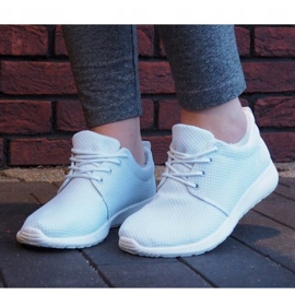 Sportowe trampki D016 Biały białe 1