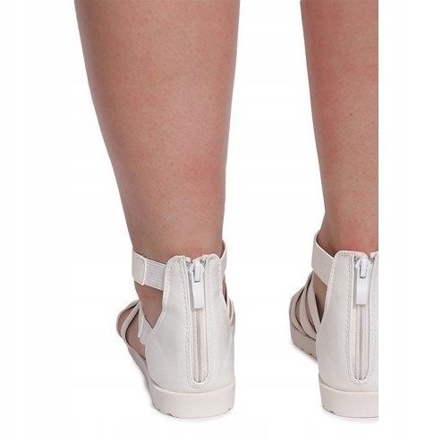 Sandały Rzymianki LEI-109 Biały białe 1