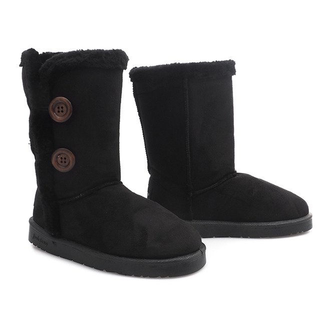 Czarne Eskimoski 100-31 Czarny 2