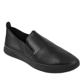 Czarne trampki klasyczne wsuwane NB191P 1