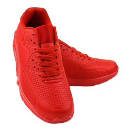 Czerwone męskie obuwie sportowe M014-5 3