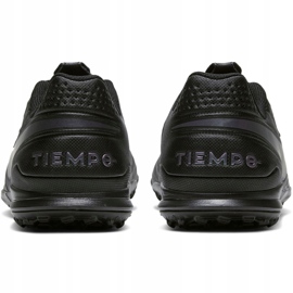 Buty piłkarskie Nike Tiempo Legend 8 Academy Tf M AT6100 010 czarne czarne 4