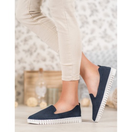 Goodin Granatowe Lordsy Na Platformie 1