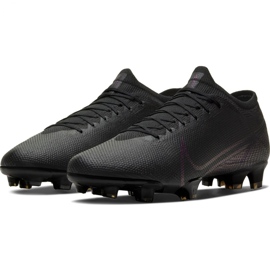 Buty piłkarskie Nike Mercurial Vapor 13 Pro Fg M AT7901-010 czarne czarne 3