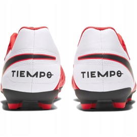 Buty piłkarskie Nike Tiempo Legend 8 Club FG/MG M AT6107-606 czerwone czerwone 3