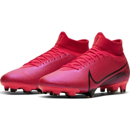 Buty piłkarskie Nike Mercurial Superfly 7 Pro Fg M AT5382-606 czerwone czerwone 3