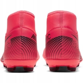Buty piłkarskie Nike Mercurial Superfly 7 Club FG/MG M AT7949-606 czerwone czerwone 4
