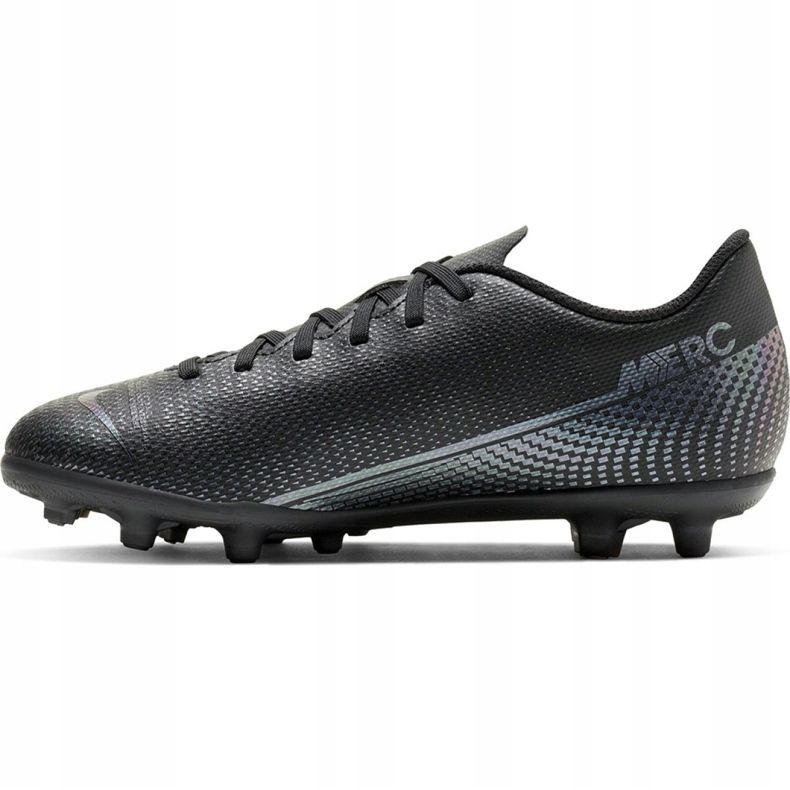 Buty piłkarskie Nike Mercurial Vapor 13 Club FG/MG Jr AT8161-010 czarne czarne 2