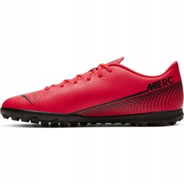 Buty piłkarskie Nike Mercurial Vapor 13 Club Tf M AT7999-606 czerwone czerwone 2