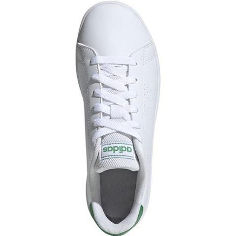 Buty adidas Advantage K Jr EF0213 białe 2