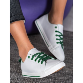 SHELOVET Wygodne Trampki białe 2