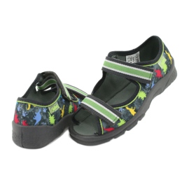 Befado obuwie dziecięce  969X140 czerwone niebieskie szare zielone żółte 4