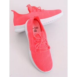 Buty sportowe neonowy róż G-330 Fushia różowe 4