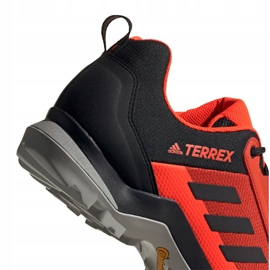 Buty adidas Terrex AX3 M EG6178 czarne pomarańczowe wielokolorowe 3