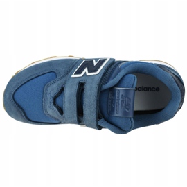 Buty New Balance Jr YV574PRN niebieskie 2