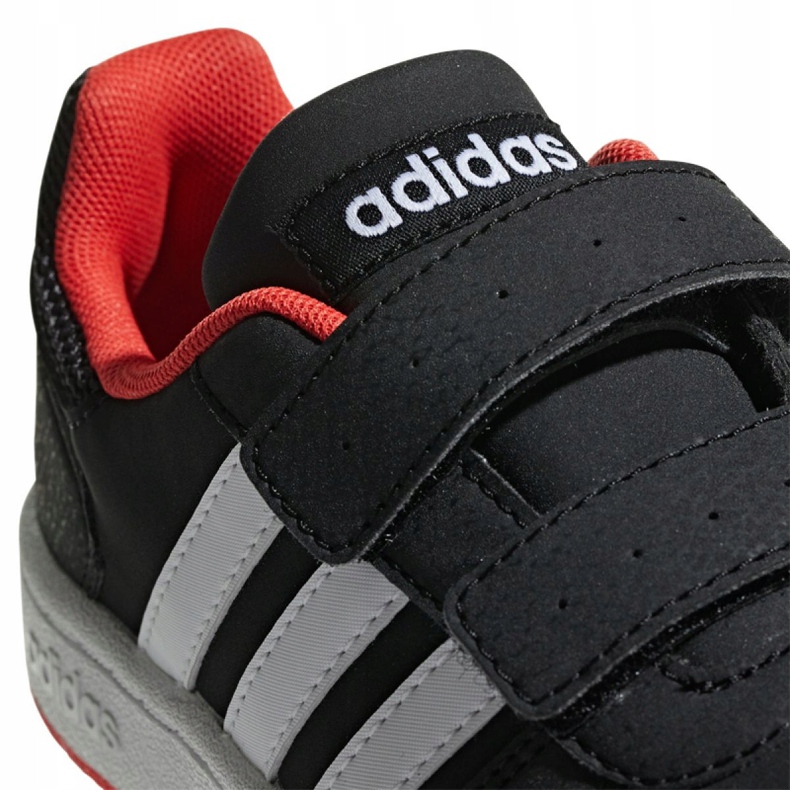 Buty adidas Hoops 2.0 Mfc C Jr B75960 białe czarne 1