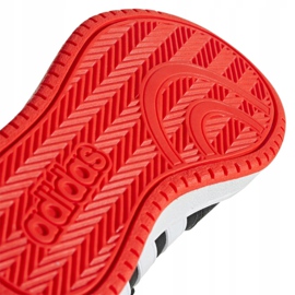 Buty adidas Hoops 2.0 Mfc C Jr B75960 białe czarne 2