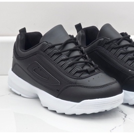 Czarne obuwie sportowe sneakersy DS2-1 3