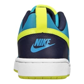 Buty Nike Court Borough Low 2 Jr BQ5448-400 niebieskie 2