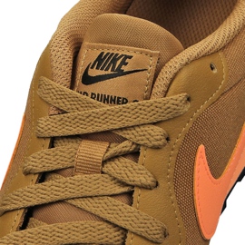 Buty Nike Md Runner 2 Gs Jr 807316-700 brązowe 4