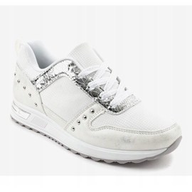 Białe obuwie sportowe sneakersy X78 6