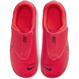Buty piłkarskie Nike Mercurial Vapor 13 Club Mg PS(V) Jr AT8162-606 czerwone wielokolorowe 1