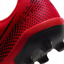 Buty piłkarskie Nike Mercurial Vapor 13 Club Mg PS(V) Jr AT8162-606 czerwone wielokolorowe 5