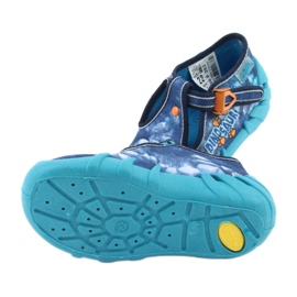 Befado obuwie dziecięce 110P353 fioletowe niebieskie wielokolorowe 6