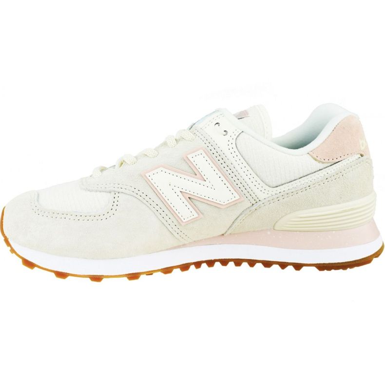 Buty New Balance W WL574SAY beżowy 1