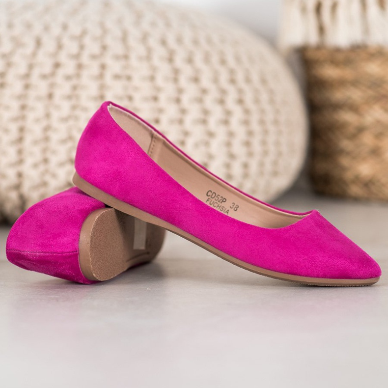 Seastar Casualowe Baleriny fioletowe 1