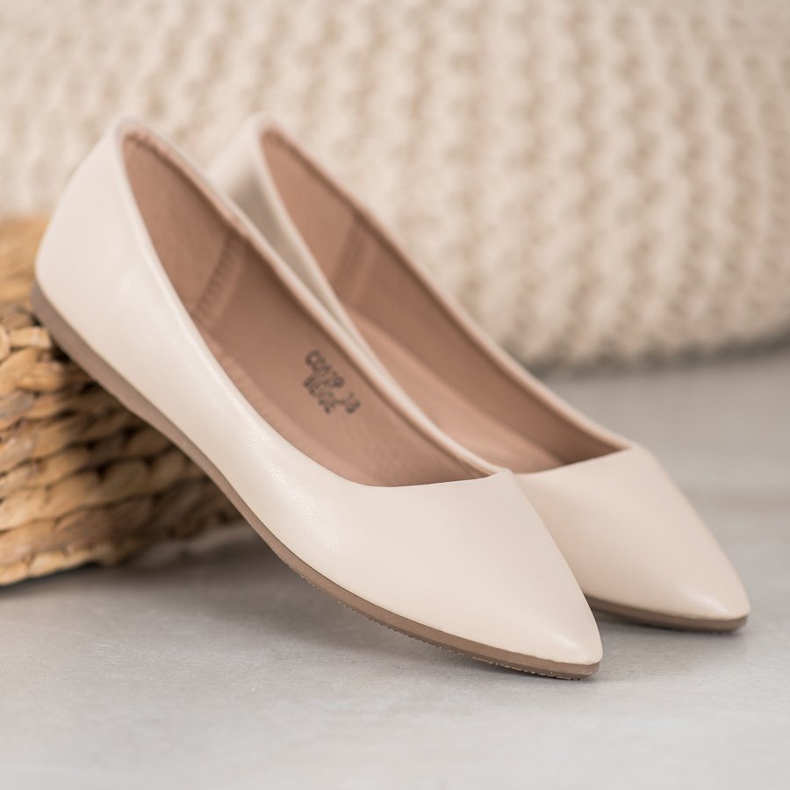 Seastar Casualowe Baleriny brązowe 1